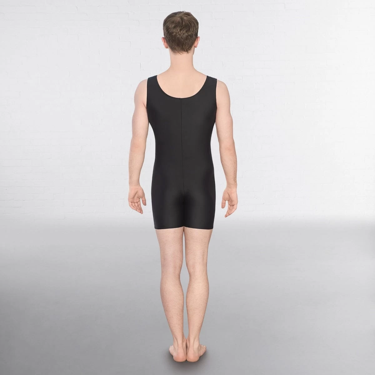 1st Position Male Sleeveless Scoop Neck Biketard - Image 2