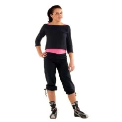 1st Position Boat Neck Warm Up Top