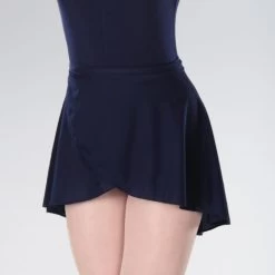 Adagio ISTD Wrapover Skirt (Navy)