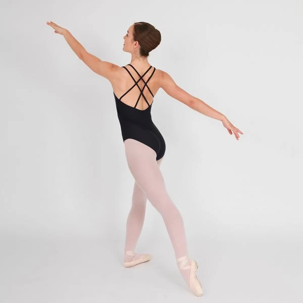 1st Position Ellie Double Strap Leotard (Matt Nylon) - Image 2