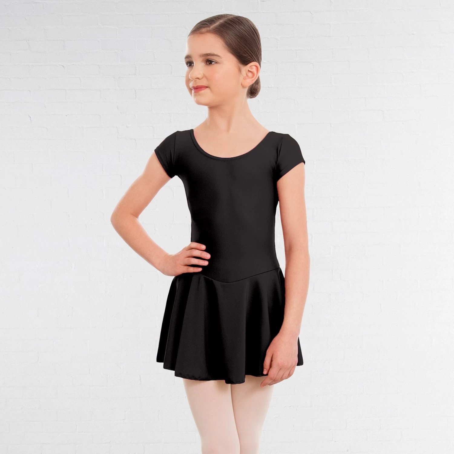 1st Position Maddy Skirted Cap Sleeve Leotard (Matt Nylon) - Image 3