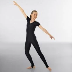 1st Position Jenny Ruched Front Catsuit