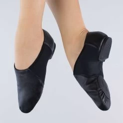 1st Position Split Sole Stretch Jazz Shoe