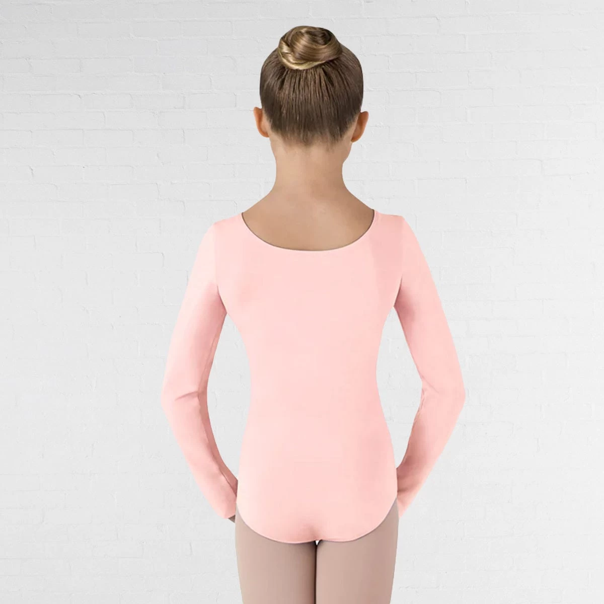 Bloch Girls Basic Long Sleeve Leotard - Image 2