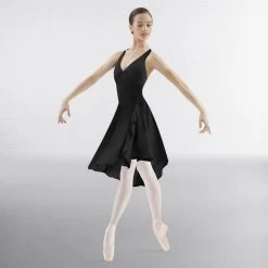 Bloch Asymmetrical Hem Halter Dress