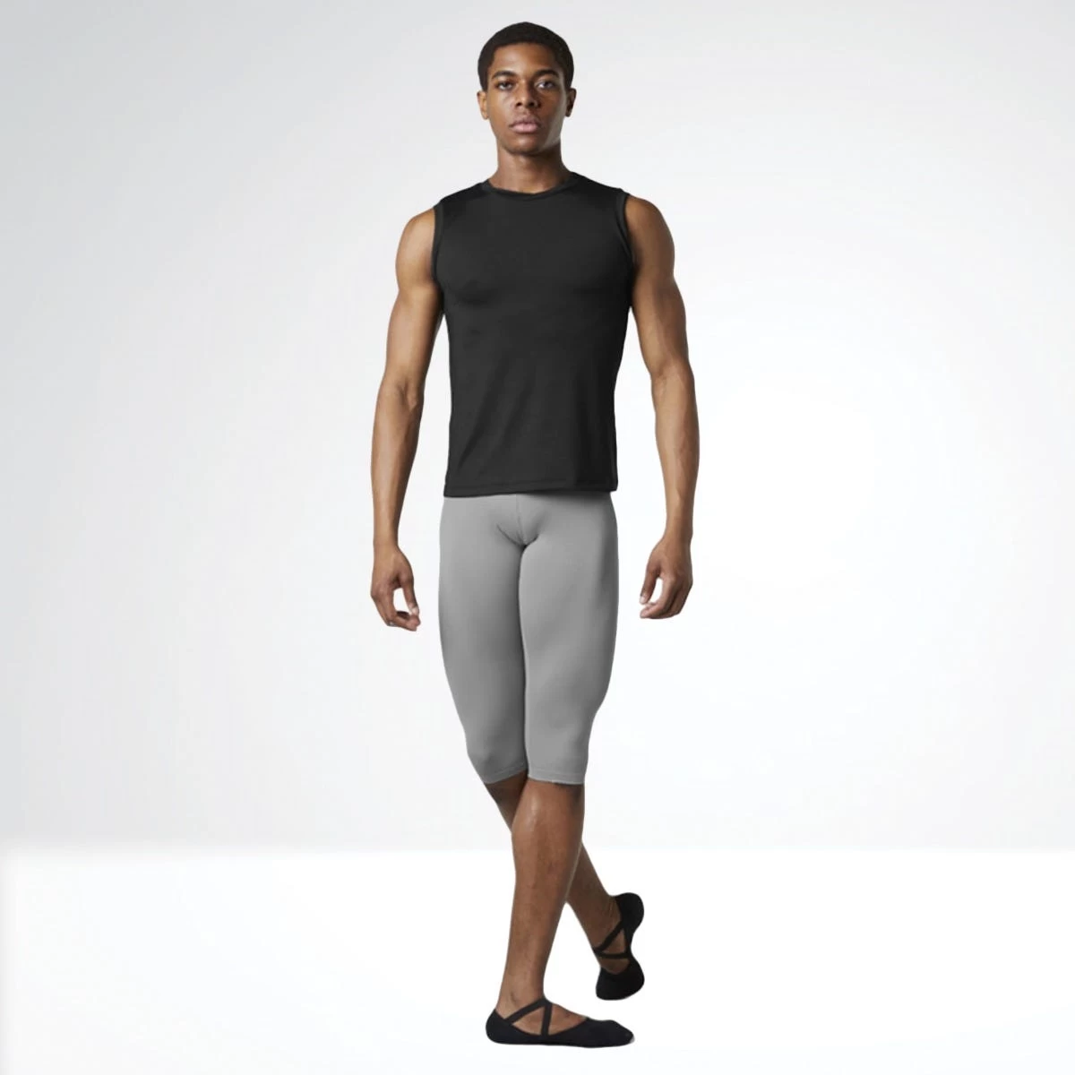 Bloch Mens/Boys Fitted Muscle Top - Image 2