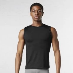 Bloch Mens/Boys Fitted Muscle Top