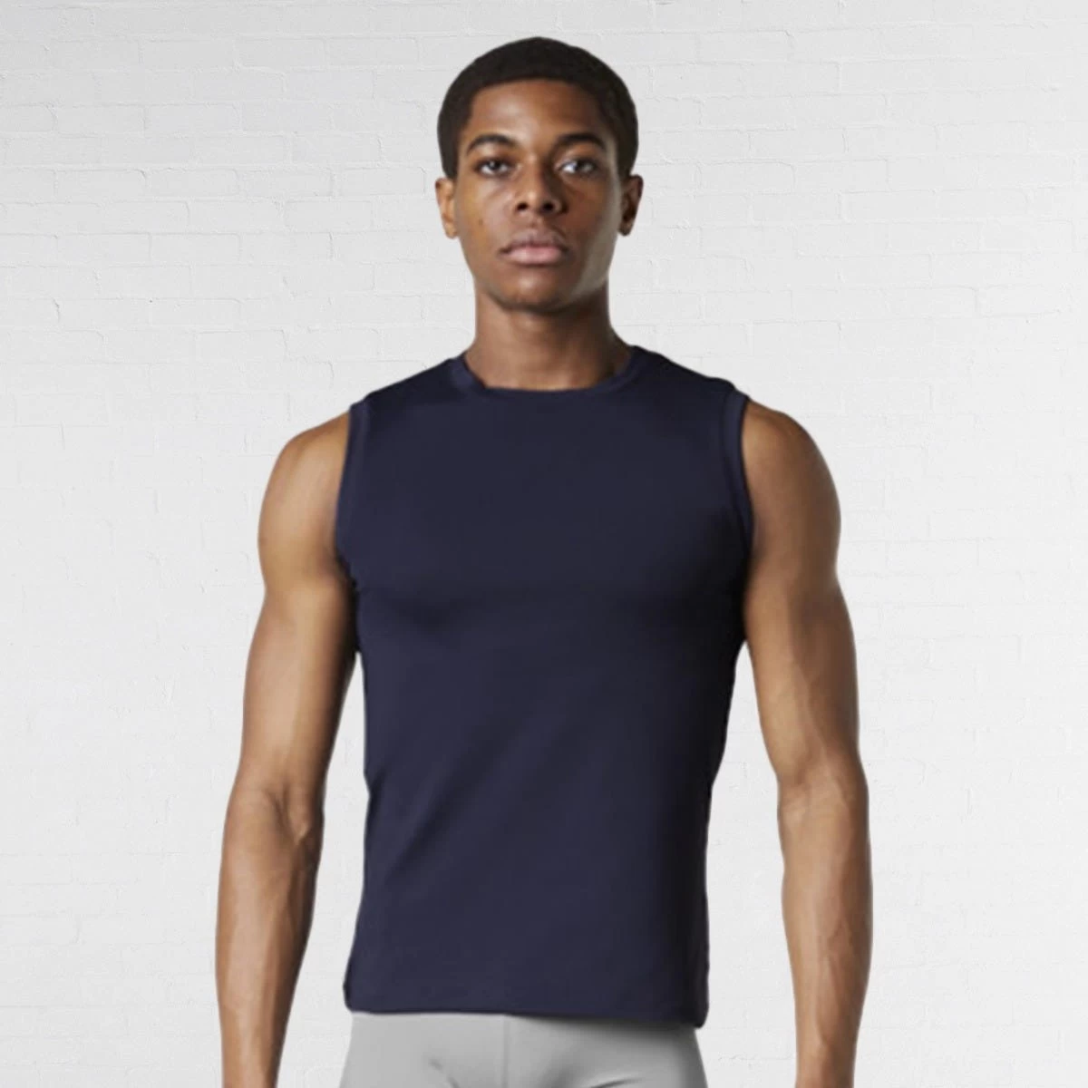 Bloch Mens/Boys Fitted Muscle Top - Image 9