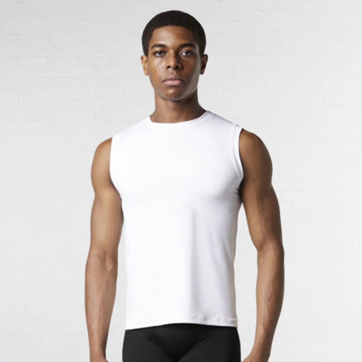 Bloch Mens/Boys Fitted Muscle Top - Image 6