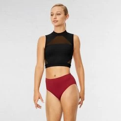 Bloch Chiaki Keyhole Back Tank Crop Top