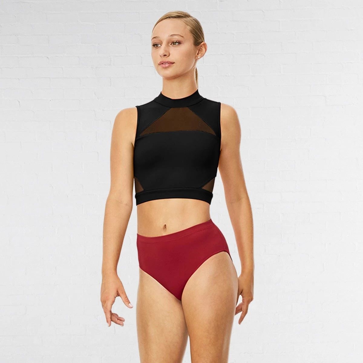 Bloch Chiaki Keyhole Back Tank Crop Top