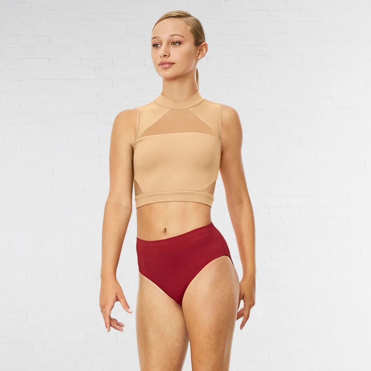 Bloch Chiaki Keyhole Back Tank Crop Top - Image 5