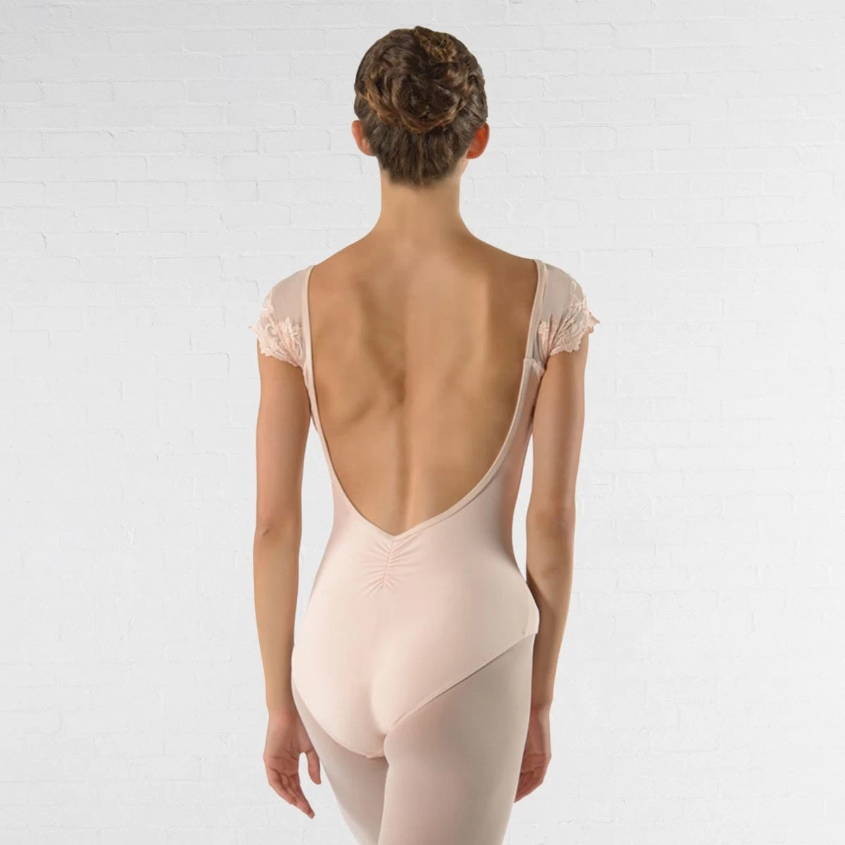 Ballet Rosa Josephine Lace Cap Sleeve Leotard With Scoop Back - Image 7