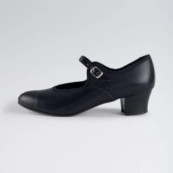 1st Position Cuban Heel Leather Character Shoes