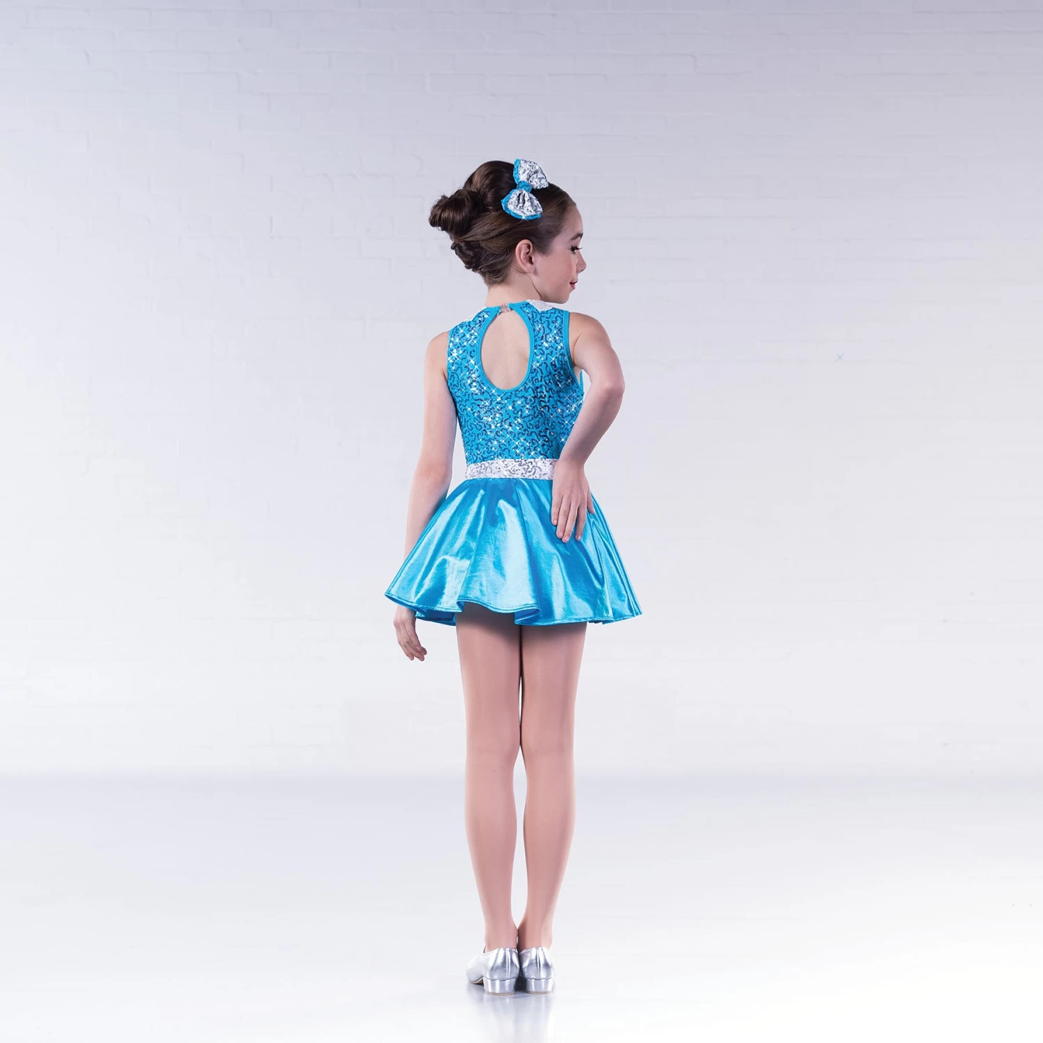 1st Position Sequin Collar Glitz Costume - Image 2