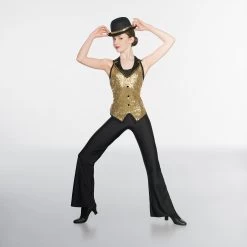 1st Position Sequin Halterneck Top