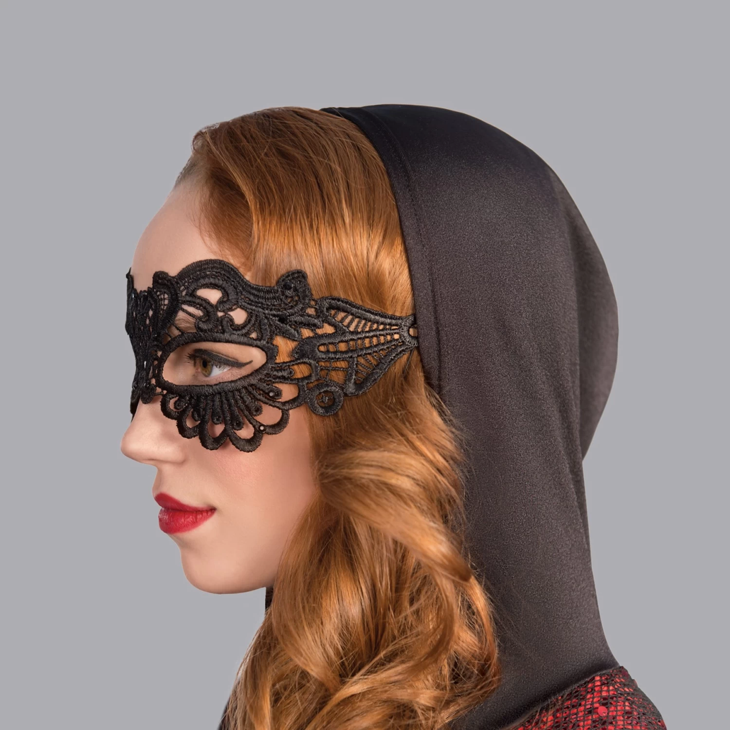 1st Position Mesh Sequin Hooded Unitard - Image 3