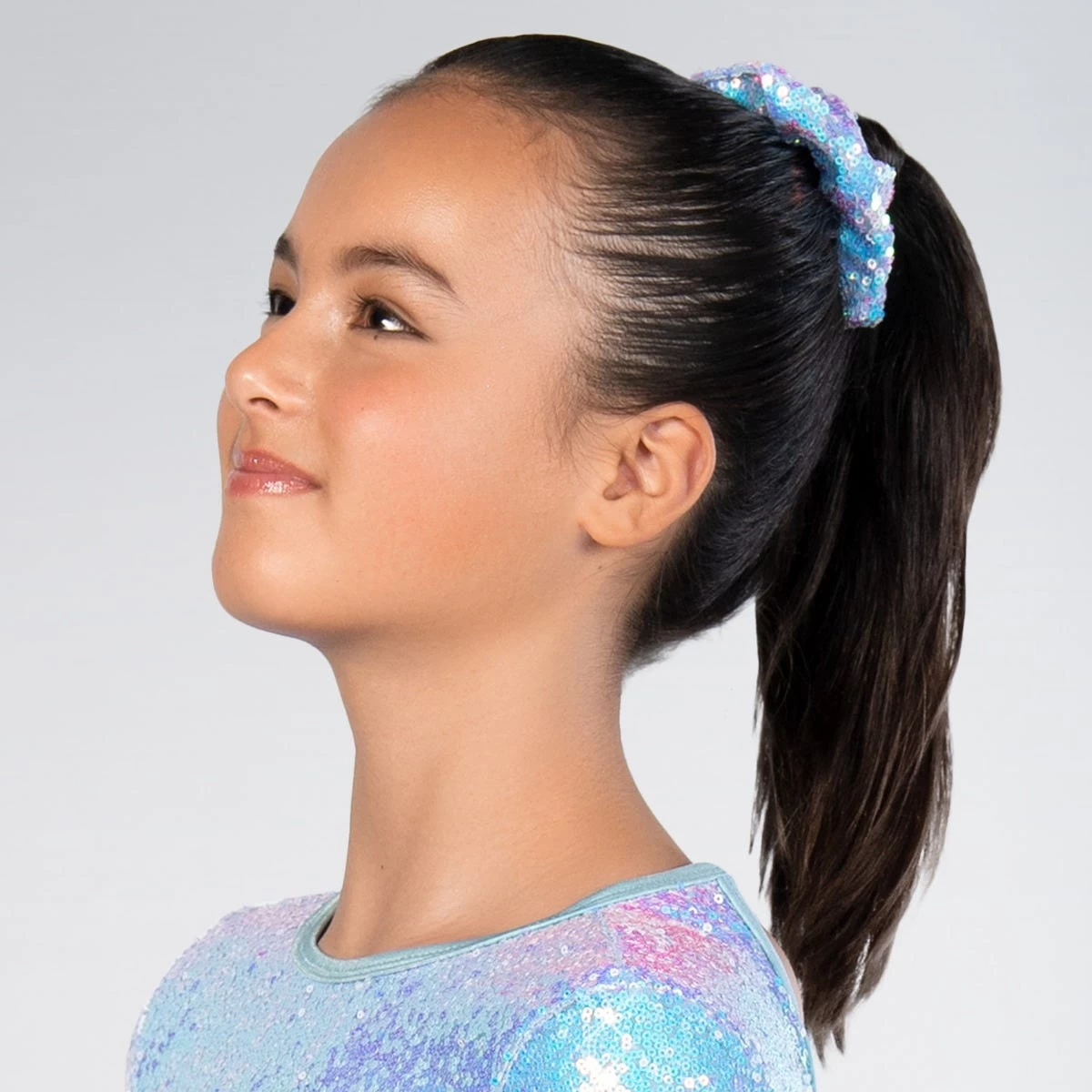 1st Position Shimmery Sequin Cut Out Back Shift Dress - Image 4