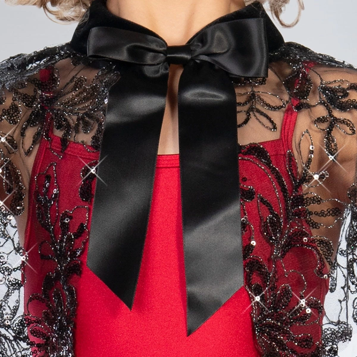 1st Position Sequin And Lace Cape - Image 3