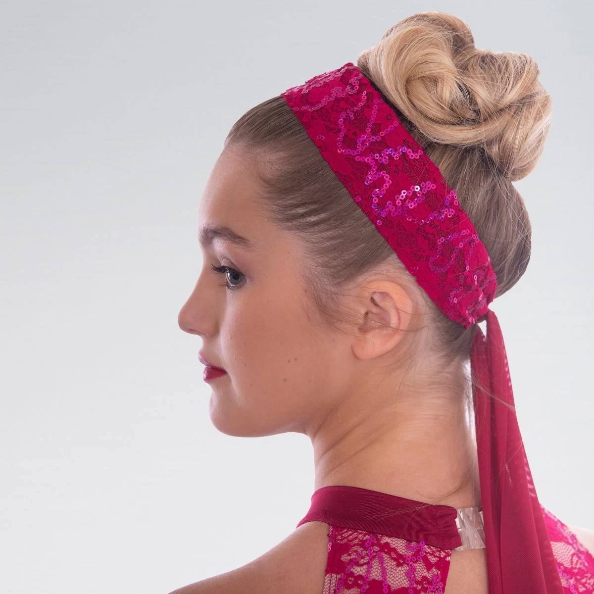 1st Position Sequin Lace Insert Culottes Jumpsuit - Image 8