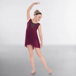 1st Position Lace Panel Lyrical Dress