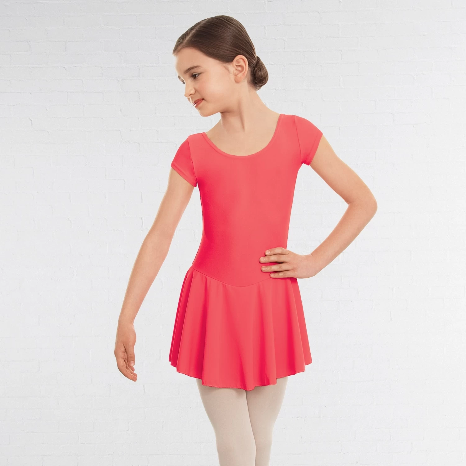 1st Position Maddy Skirted Cap Sleeve Leotard (Matt Nylon) - Image 6