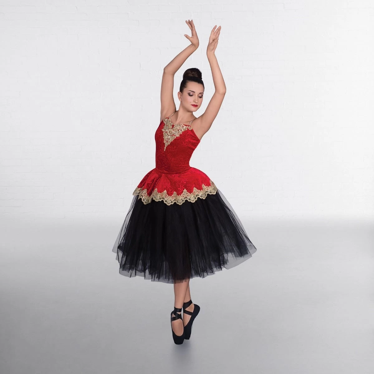 1st Position Prestige Romantic Tutu Skirt On Pants - Image 2