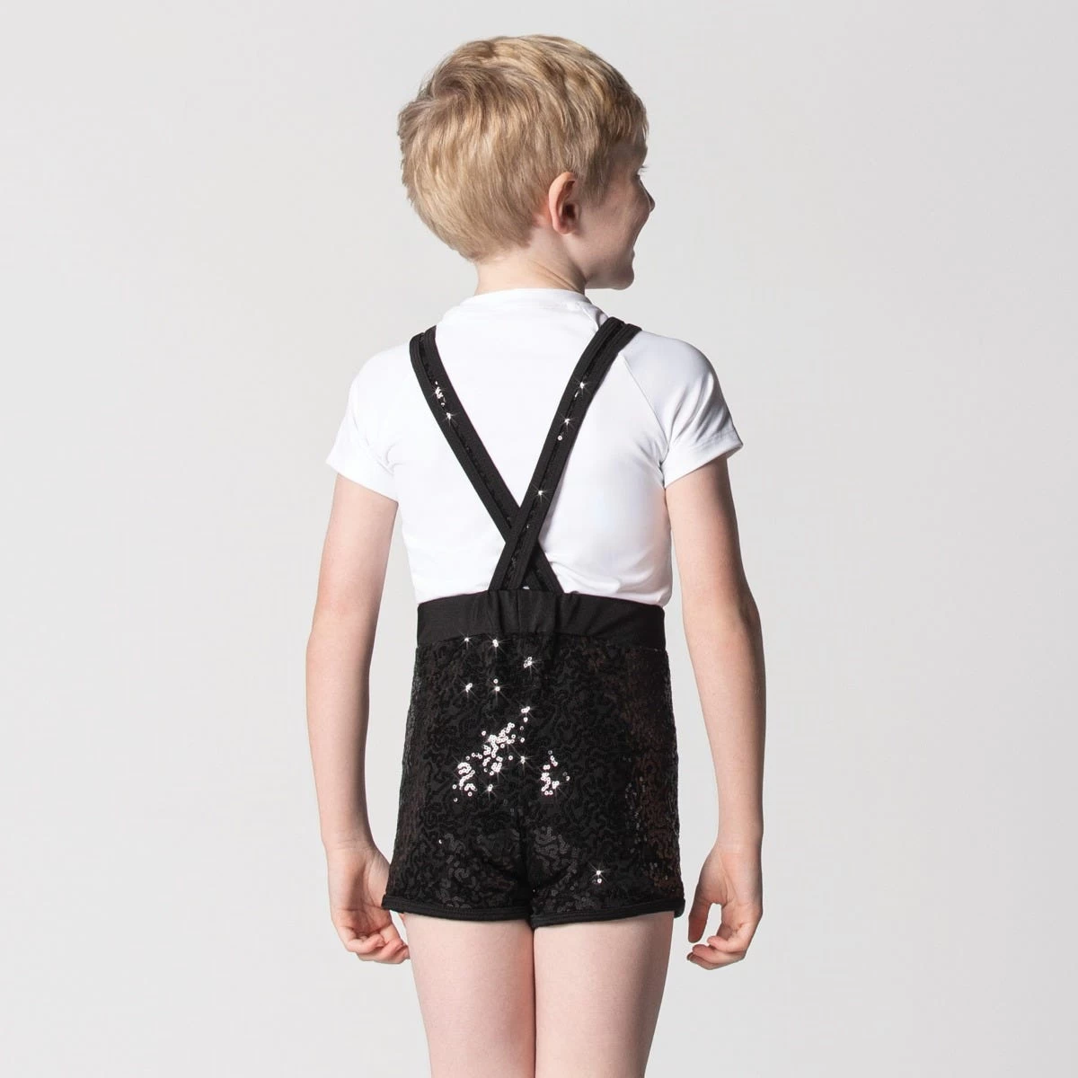 1st Position Sequin Dungarees - Image 2