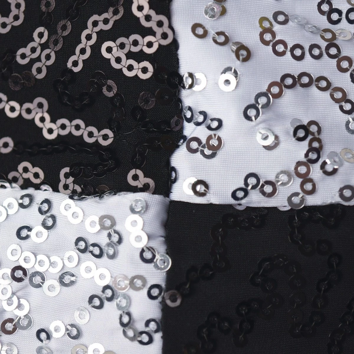 1st Position Sequinned Block Panelled Shift Dress - Image 5