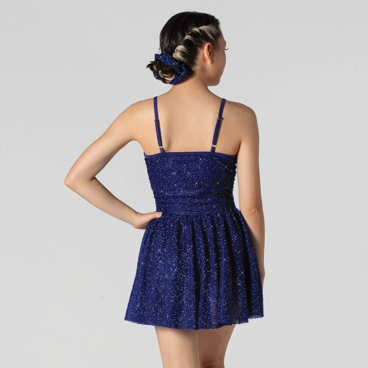 1st Position Mesh Panelled Sparkle Dress - Image 2