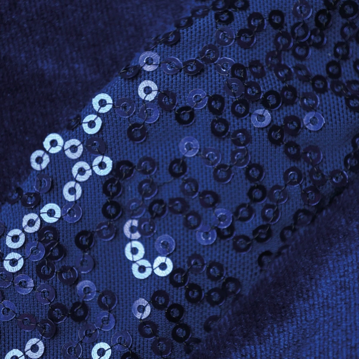 1st Position Velvet Biketard With Sequin Trim And Mesh Sleeves - Image 4