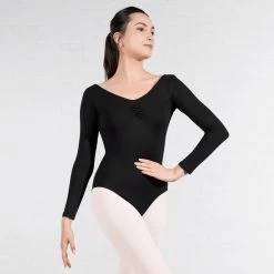 Harmony By 1st Position Scoop Back Long Sleeved Leotard