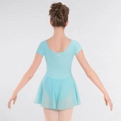 ISTD Ballet Pre Primary, Primary -Grade 1 Voile Skirted Cap Sleeve Leotard