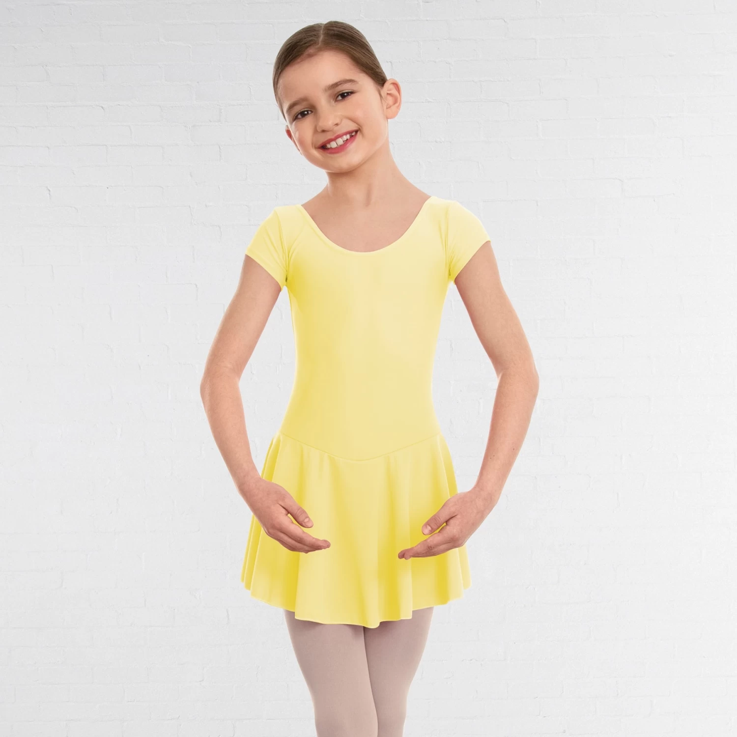 1st Position Maddy Skirted Cap Sleeve Leotard (Matt Nylon) - Image 7