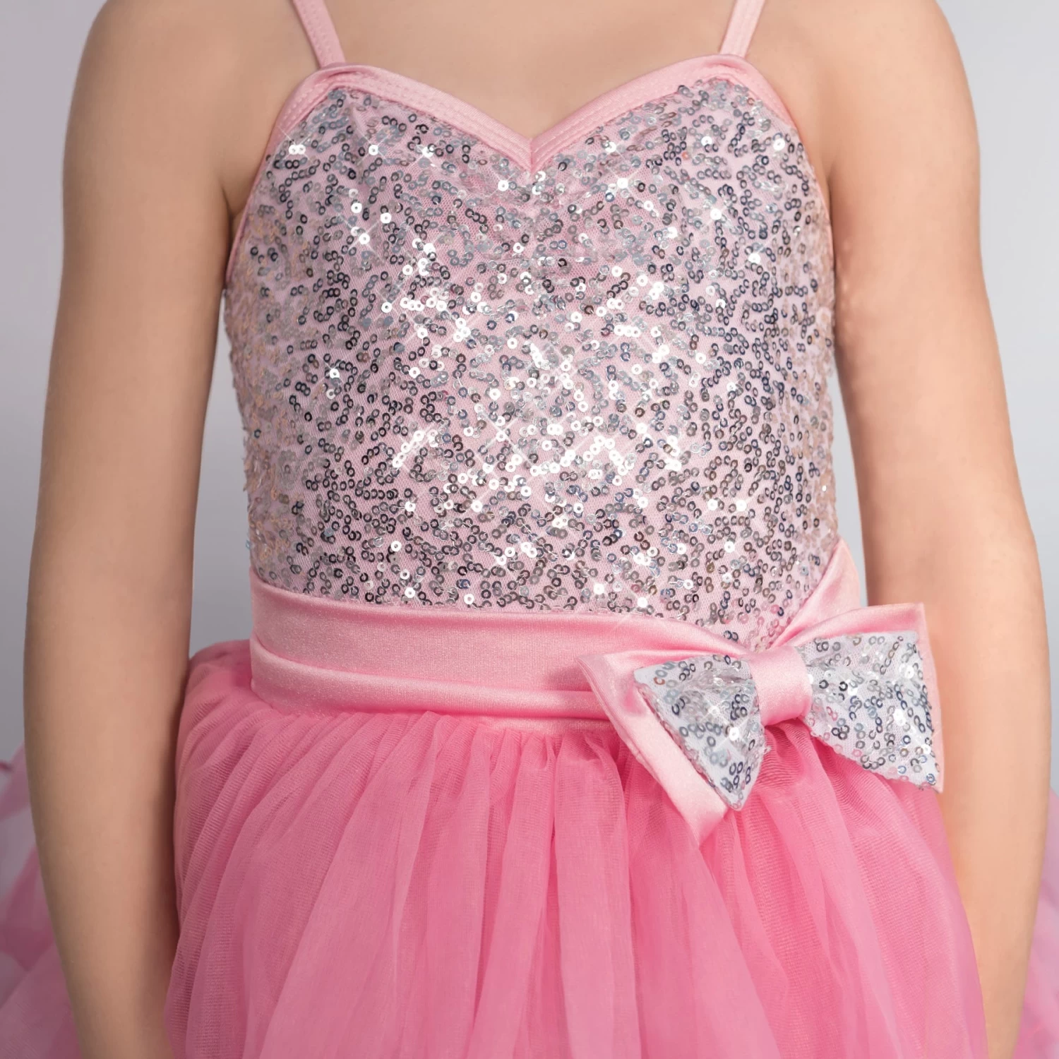 1st Position Candy Floss Sequin Glitz Dress - Image 2
