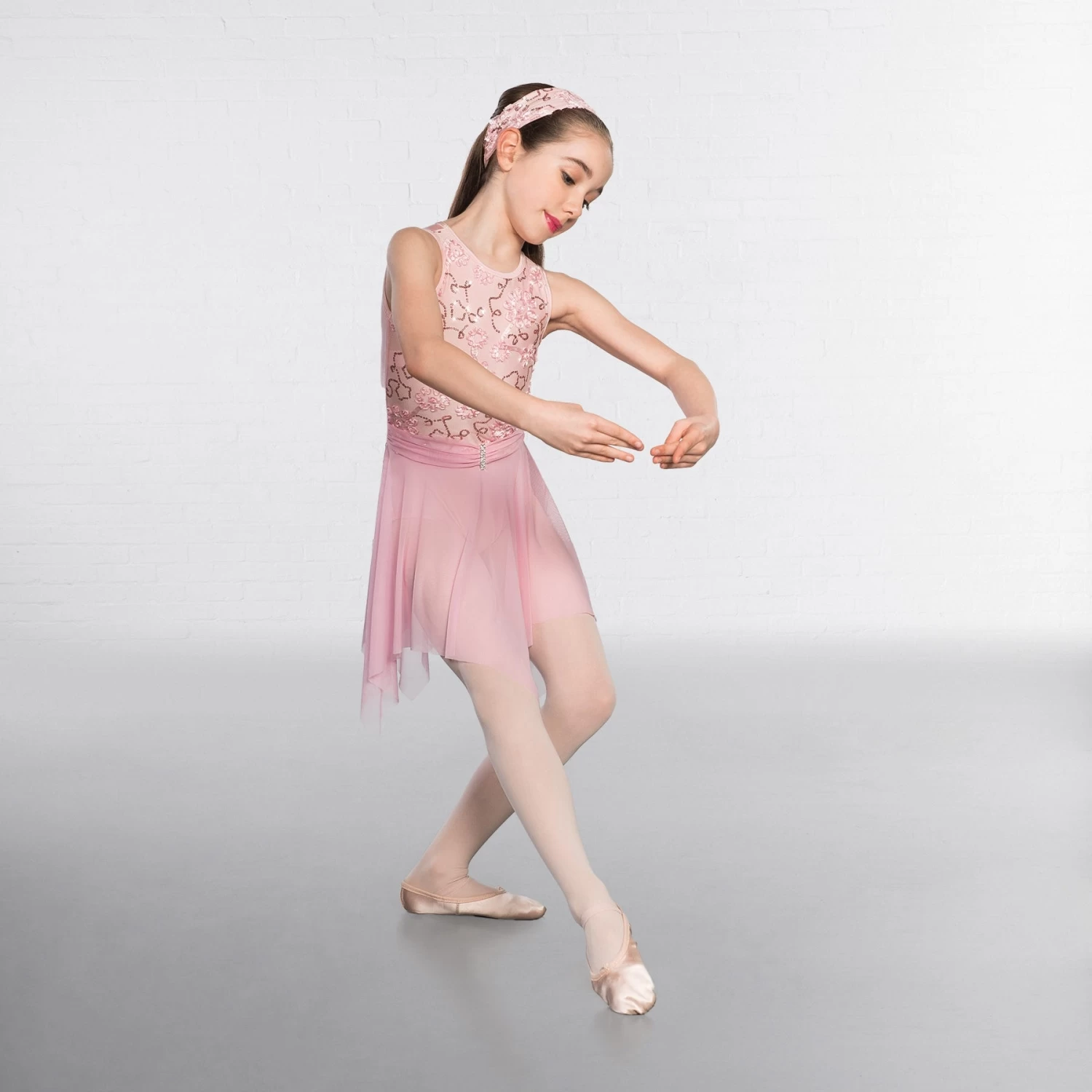 1st Position Flower Pattern Lyrical Dress - Image 6