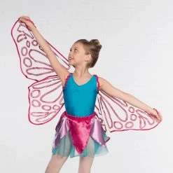 Floating Wings With Glitter