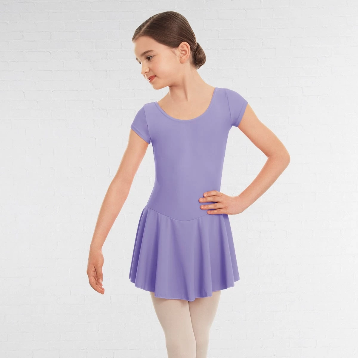1st Position Maddy Skirted Cap Sleeve Leotard (Matt Nylon) - Image 11