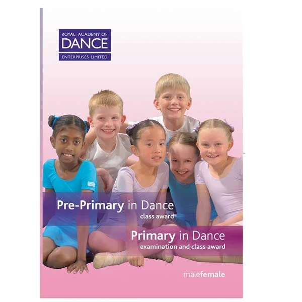 RAD Pre Primary/Primary In Dance DVD's (Set Of 2)