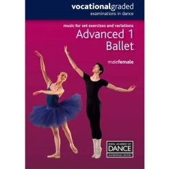 RAD Advanced 1 Male/Female Ballet Music Book