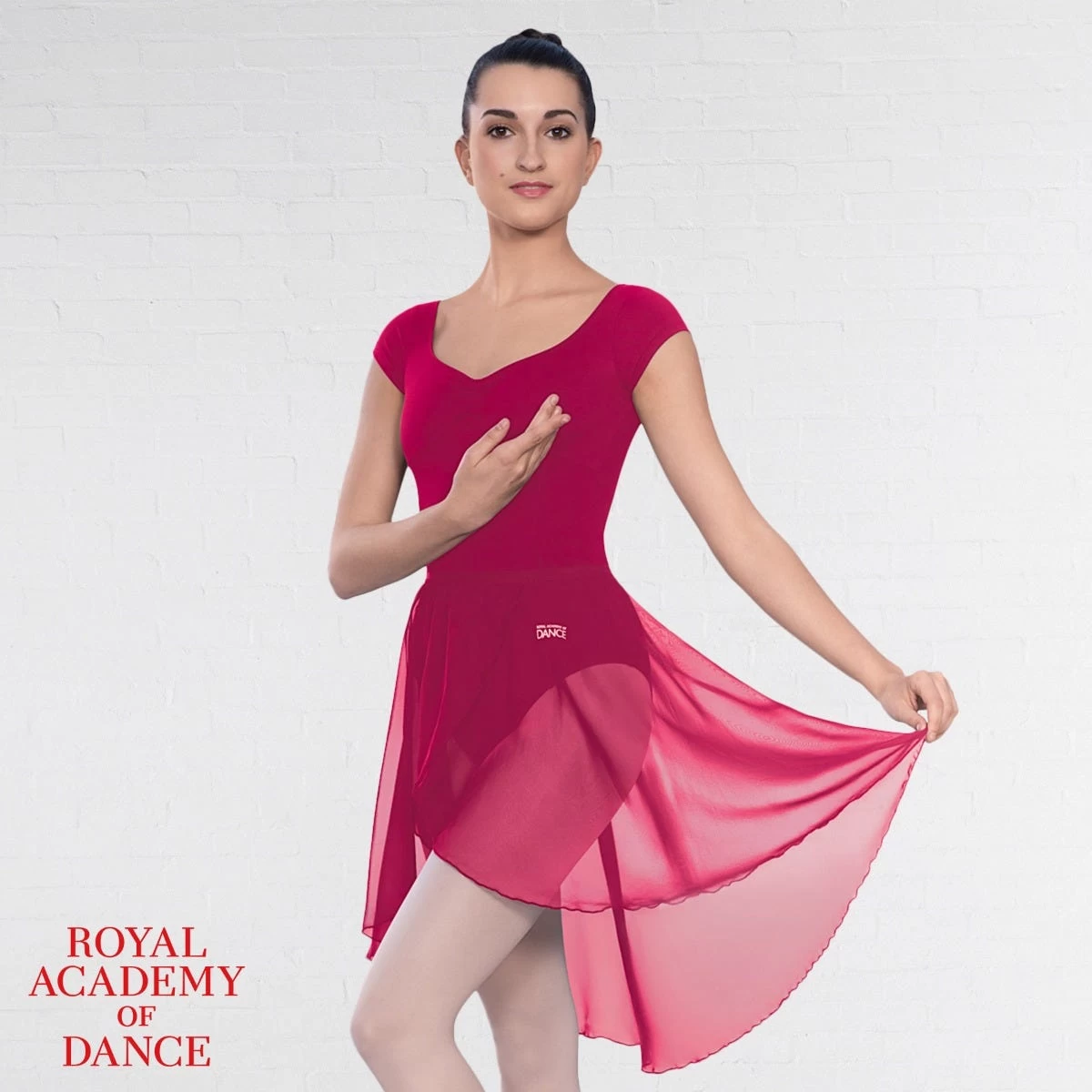 RAD Approved Semi Sheer Skirt With Wrapover Detail - Image 2