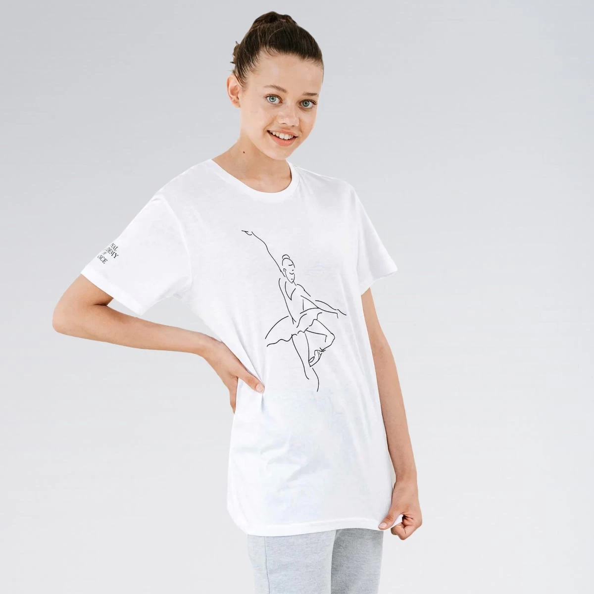 RAD En Pointe Line Drawing T-Shirt - Image 3