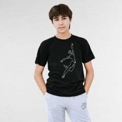 RAD Leaping Male Line Drawing T-Shirt