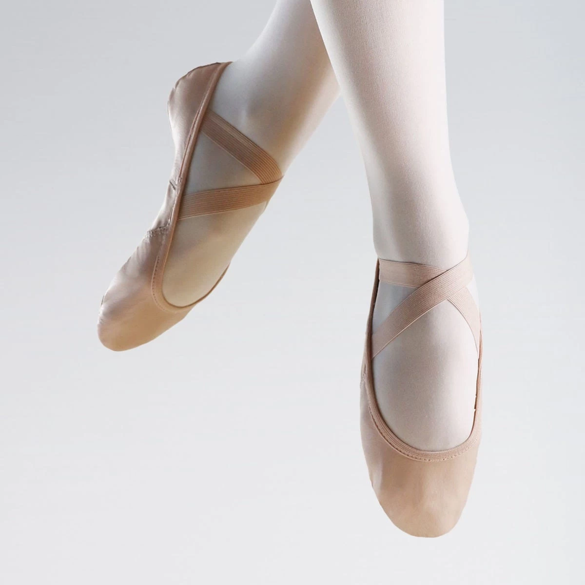 So Danca SuperPro Leather Split Sole Ballet Shoe With Stretch Insert