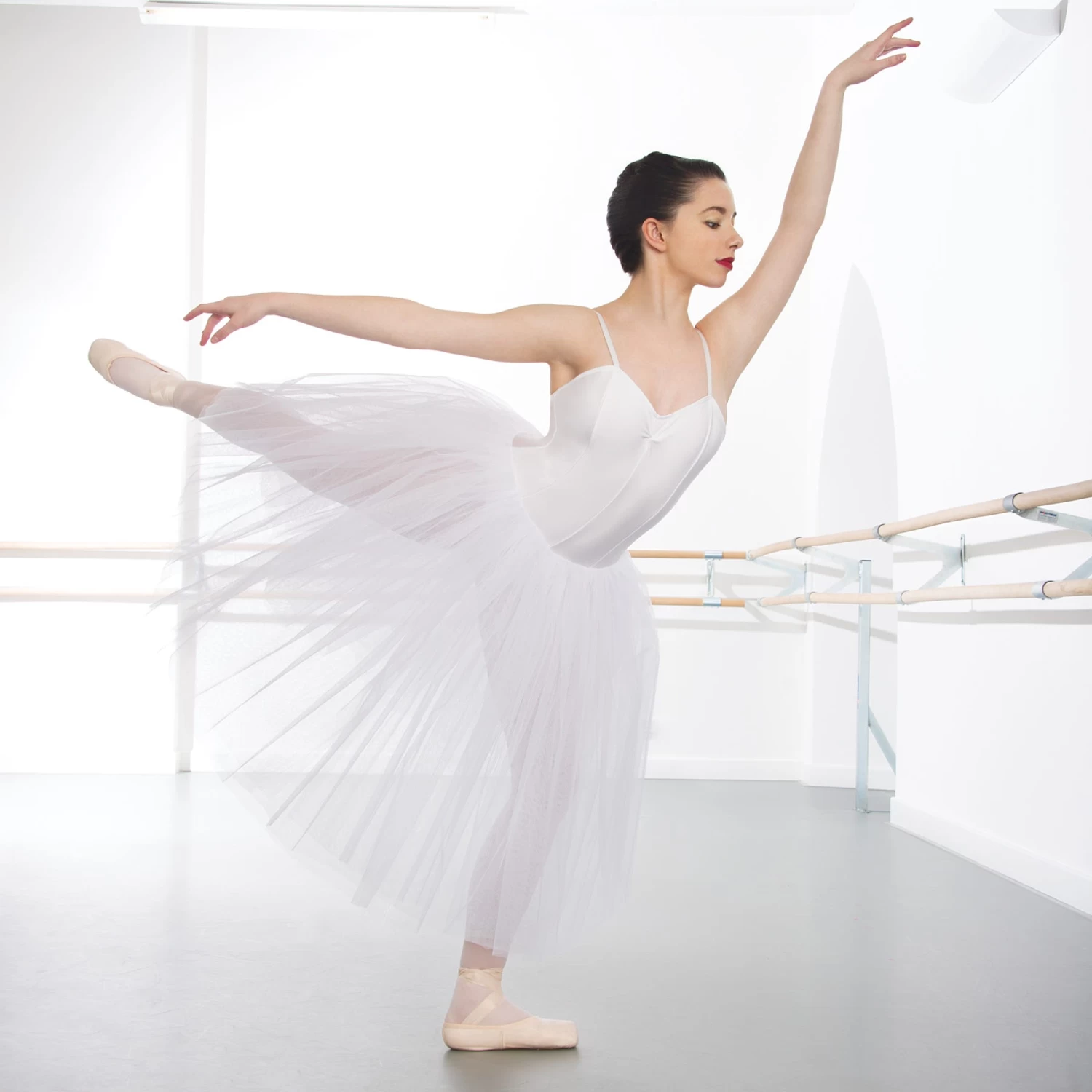 1st Position (MTO) Romantic Tutu (3 Layers) - Image 3