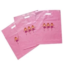 Large Carrier Bags Little Ballerinas Pk 50