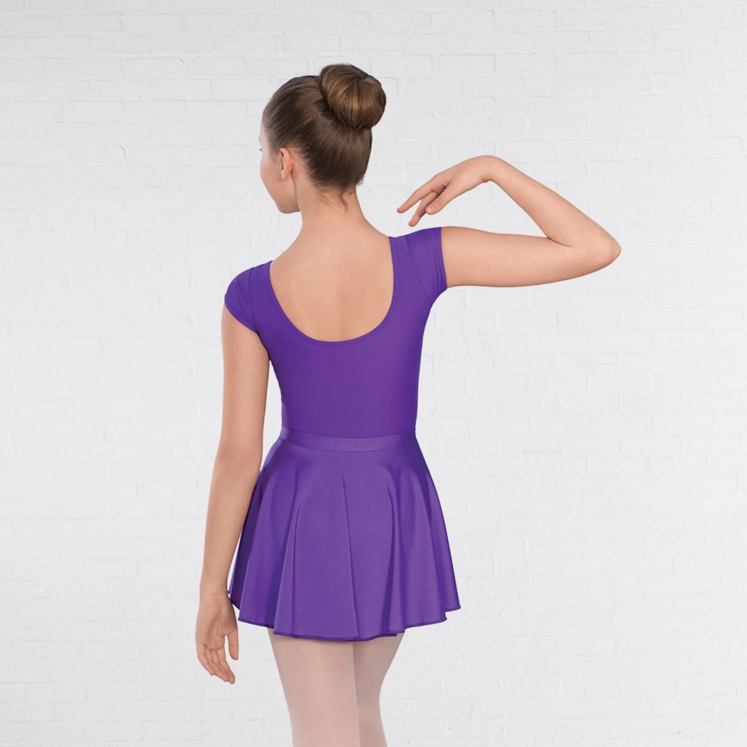 UTD Level 1-3 Ballet & Tap Delphinium Circular Skirt - Image 2