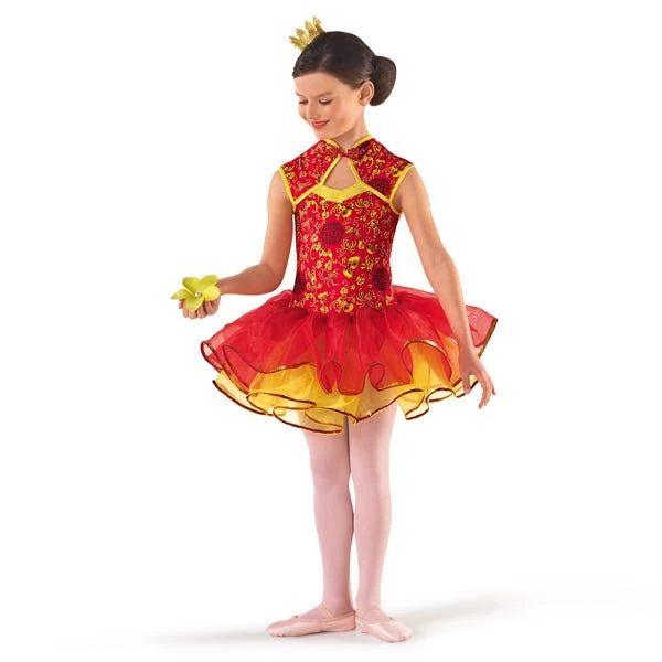 Far Eastern Red & Gold Tutu - Image 2