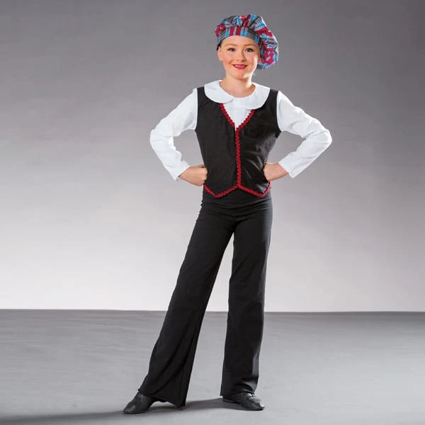 Scotswoman Outfit (Top, Skirt, Hat) - Image 2