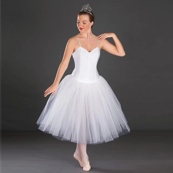 1st Position (MTO) Romantic Tutu (3 Layers) - Image 2